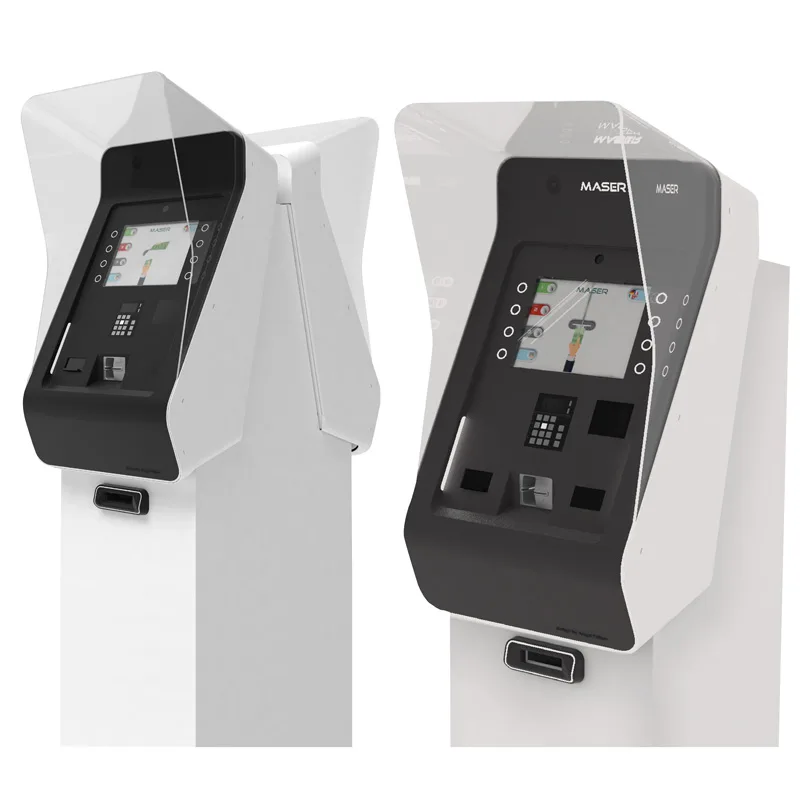Maser MAC 4.0 and MAC 4.0 DUO outdoor payment terminals for fuel station forecourts