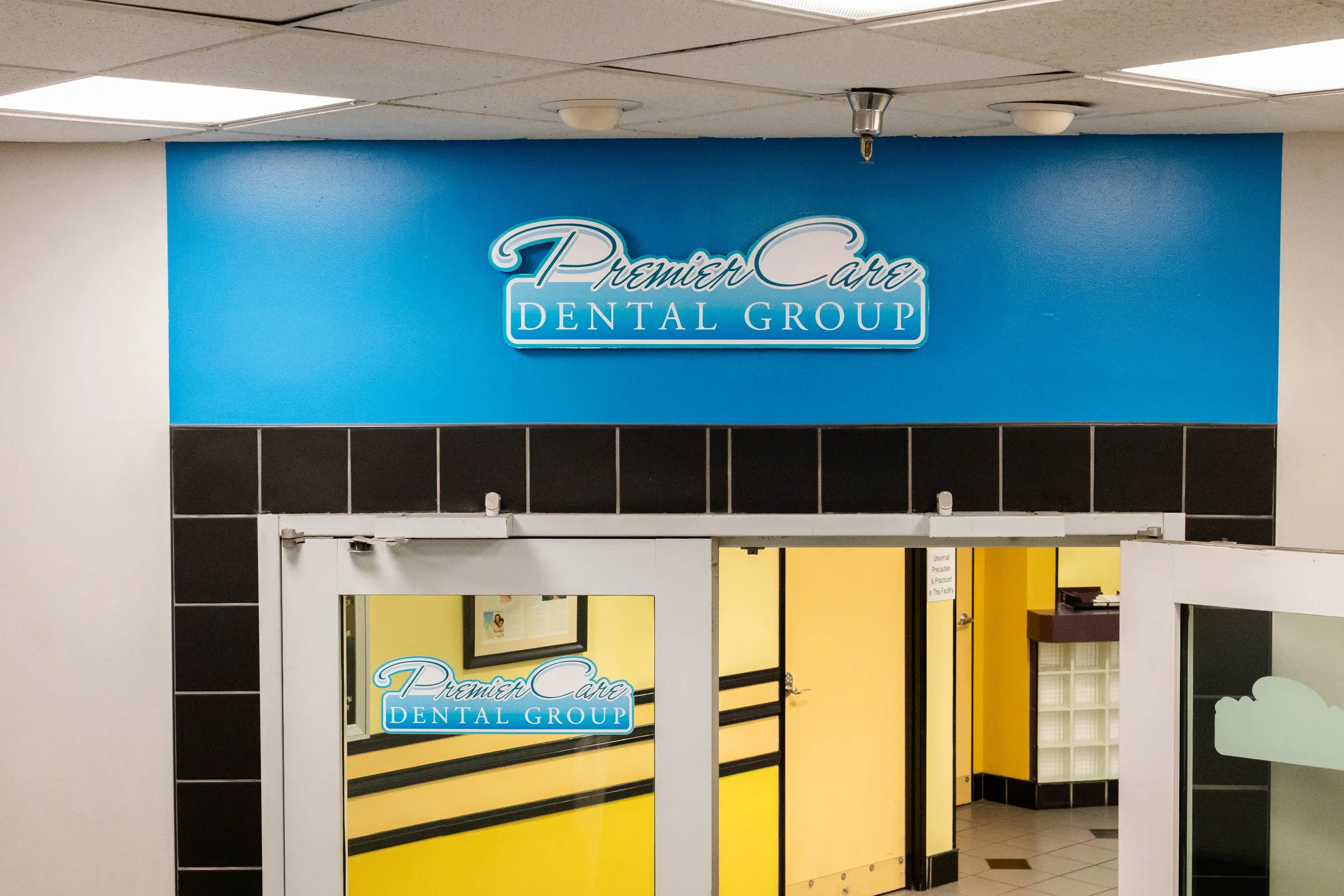 Entrance to Premier Care Dental Group, Suite B1, Pasadena